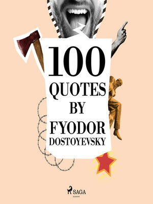 cover image of 100 Quotes by Fyodor Dostoyevsky